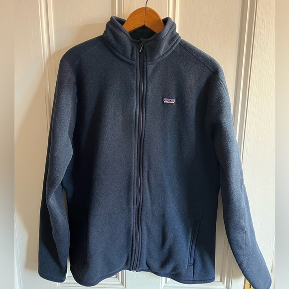 Patagonia Better Sweater Navy Full Zip -No Size Tag- Fits like a MNs Size LG - Picture 3 of 9